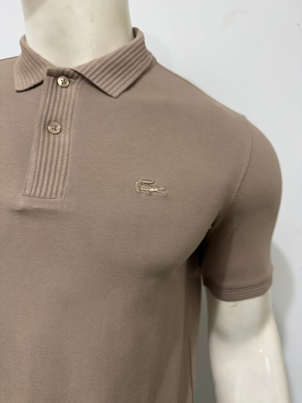 LACOSTE CLASSIC PIQUÉ POLO – BEIGE
