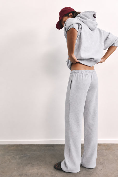 PULL&BEAR TERRY WIDE LEG TROUSER