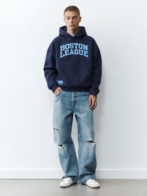 PULL&BEAR BOSTON LEAGUE GRAPHIC HOODIE