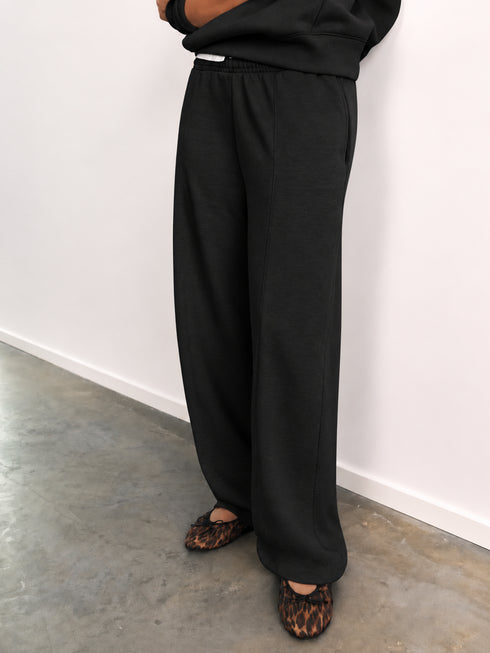 PULL&BEAR TERRY WIDE LEG TROUSER