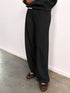 PULL&BEAR TERRY WIDE LEG TROUSER