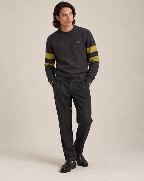 FRED PERRY CREW NECK JUMPER