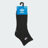 ADIDAS PACK OF 3 ORIGINALS SUPERSOFT ANKLE SOCKS