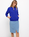 WOMEN'S FULL ZIP BOMBER SWEATSHIRT