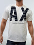 ARMANI EXCHANGE CREW NECK - WHITE