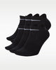 NIKE COTTON WITH DRI-FIT TECHNOLOGY SOCKS PACK OF 6 - BLACK