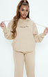 PRETTY LITTLE THING SAND EMBROIDERED OVERSIZED HOODIE - MUQQI