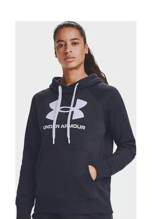 UNDER ARMOUR WOMEN'S RIVAL FLEECE LOGO HOODIE