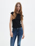 RESERVED DENIM HIGH WAIST SLIM JEANS