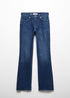 MANGO FIONA FLARE MID WAIST FULL LENGTH JEANS