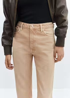 MANGO MOM HIGH-WAIST JEANS