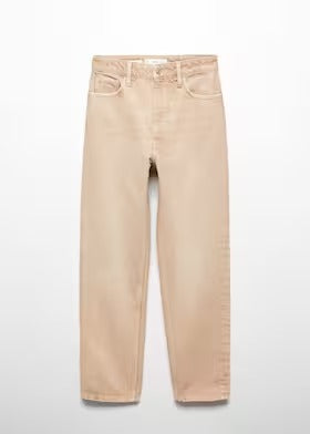 MANGO MOM HIGH-WAIST JEANS