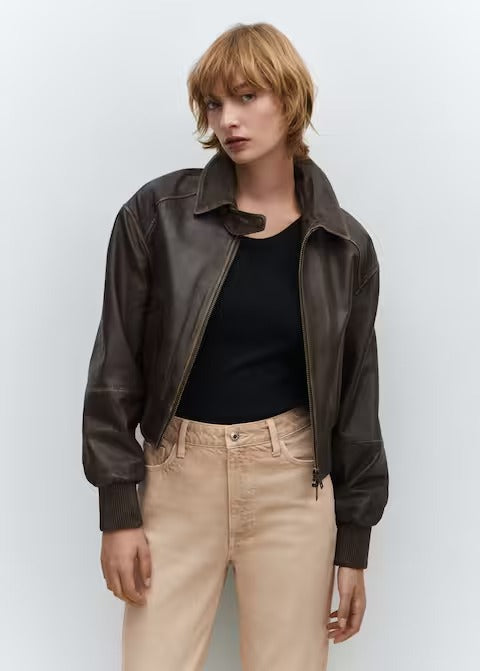 MANGO MOM HIGH-WAIST JEANS