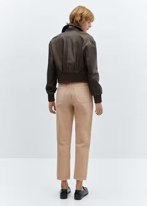 MANGO MOM HIGH-WAIST JEANS