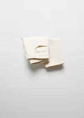 MANGO CLAUDIA SLIM HIGH-WAIST TIGHT-FIT CROPPED LENGTH JEANS