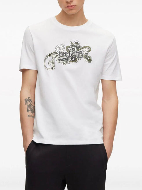 HUGO MEN'S CREW NECK T-SHIRT