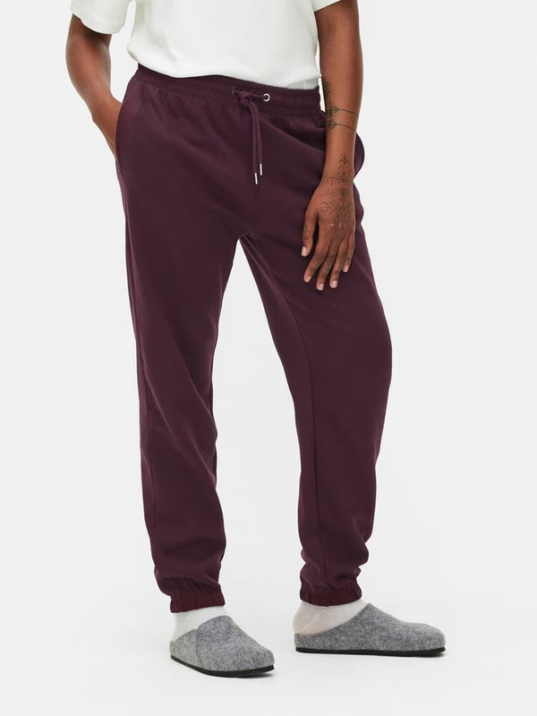 PRIMARK MEN'S CUFFED FLEECE BASIC JOGGERS