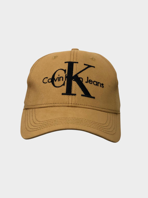 CALVIN KLEIN JEANS MONOGRAM EMBROIDERED CAP