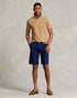 POLO RALPH LAUREN CUSTOM SLIM FIT ICONIC MESH POLO SHIRT - BEIGE