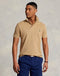 POLO RALPH LAUREN CUSTOM SLIM FIT ICONIC MESH POLO SHIRT - BEIGE