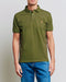 POLO RALPH LAUREN CUSTOM SLIM FIT ICONIC MESH POLO SHIRT - OLIVE
