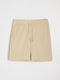 SINSAY MEN'S TEXTURE SHORT - BEIGE