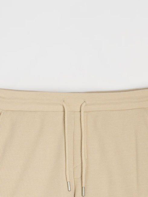 SINSAY MEN'S TEXTURE SHORT - BEIGE