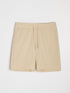 SINSAY MEN'S TEXTURE SHORT - BEIGE
