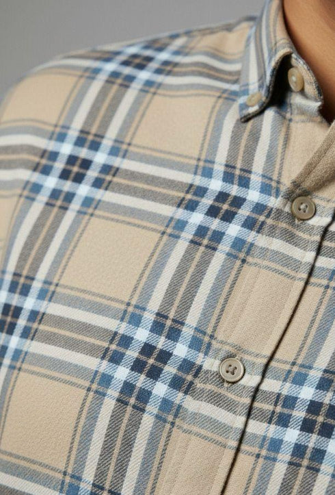 SPRINGFIELD PREMIUM SLUB CHECK SHIRT