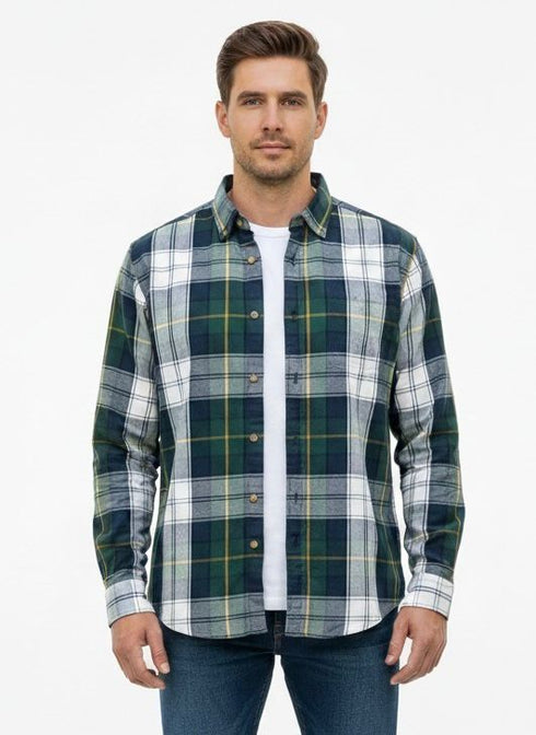 SPRINGFIELD PREMIUM SLUB CHECK SHIRT