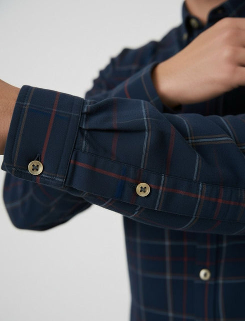 SPRINGFIELD PREMIUM SLUB CHECK SHIRT