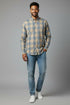 SPRINGFIELD PREMIUM SLUB CHECK SHIRT