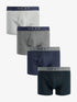 NEXT | PACK OF 4 A FRONT COTTON STRETCH BOXER