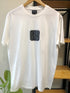 ARMANI EXCHANGE METALIC LOGO - WHITE