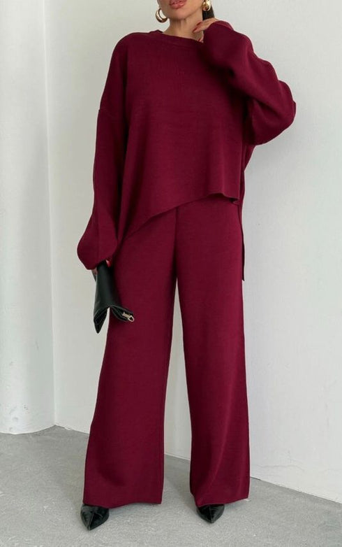 WOMEN'S LUXE KNIT CO-ORD SET