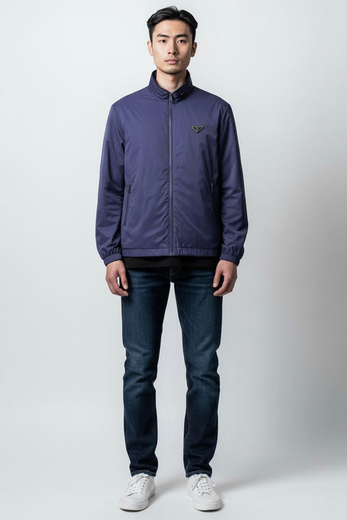PRADA TRIANGLE LOGO WINDBREAKER