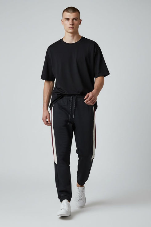 GIORDANO G MOTION STRIPE TROUSER