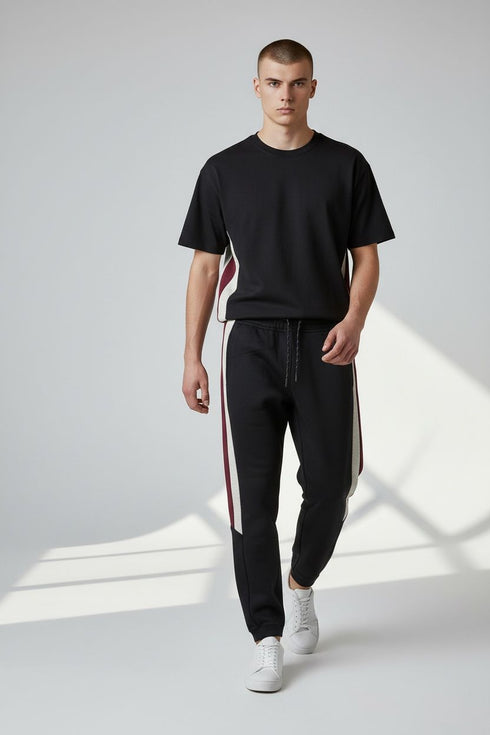 GIORDANO G MOTION STRIPE TROUSER