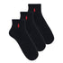 POLO RALPH LAUREN ANKLE CLASSIC COTTON SPORTS SOCKS (3 PAIRS)