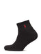 POLO RALPH LAUREN ANKLE CLASSIC COTTON SPORTS SOCKS (3 PAIRS)
