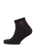 POLO RALPH LAUREN ANKLE CLASSIC COTTON SPORTS SOCKS (3 PAIRS)