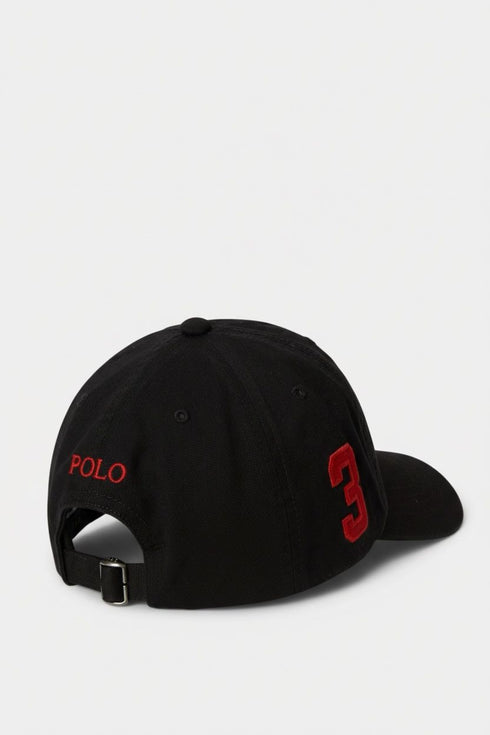 POLO RALPH LAUREN BIG PONY COTTON TWILL BALL CAP