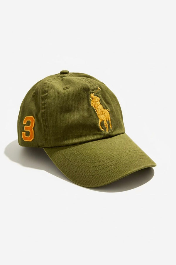 POLO RALPH LAUREN BIG PONY COTTON TWILL BALL CAP