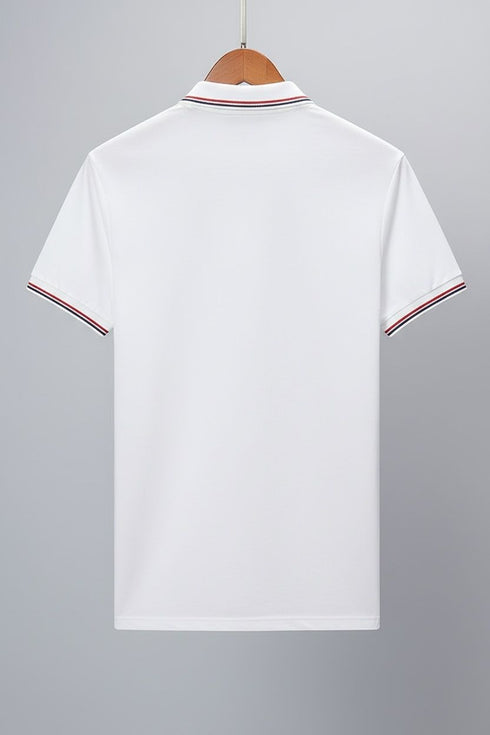 GANT FITTED STRIPED PIQUE POLO SHIRT