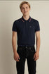 GANT FITTED STRIPED PIQUE POLO SHIRT