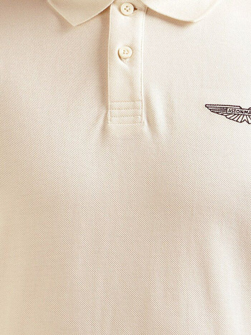 HACKETT ASTON MARTIN EMBROIDERED LOGO POLO