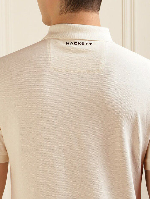HACKETT ASTON MARTIN EMBROIDERED LOGO POLO