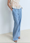 MNG MID-WAIST LYOCELL PALAZZO JEANS