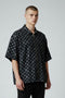 LOUIS VUITTON MONOGRAM ALL-OVER ZIP-UP OVERSIZED SHIRT