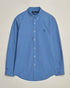 RL GARMENT-DYED OXFORD SHIRT - BLUE